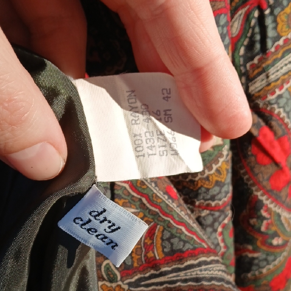 Pendleton Multicolor Paisley Jacket - image 4